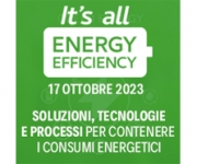 It's all energy efficiency il 17 Ottobre a Milano