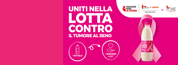Iper La grande I e Unes insieme per sostenere LILT