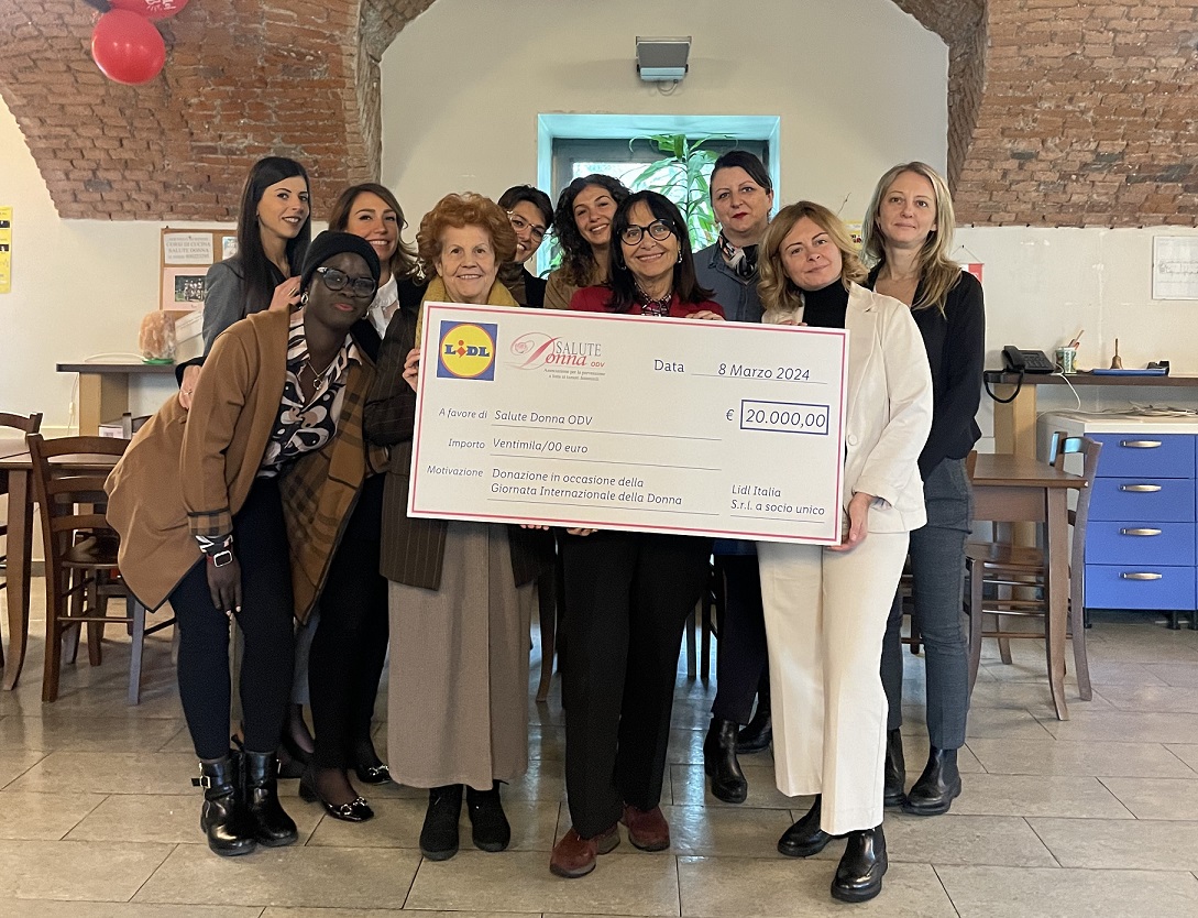 Donazione Lidl Salute Donna